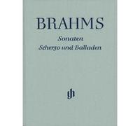 Partitions classique HENLE VERLAG BRAHMS J. - SONATAS, SCHERZO AND BALLADES Piano