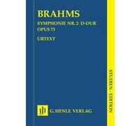 Partitions classique HENLE VERLAG BRAHMS J. - SYMPHONY NO. 2 D MAJOR OP. 73 Orchestre
