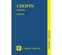 Partitions classique HENLE VERLAG CHOPIN F. - ETUDES Piano