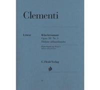 Partitions classique HENLE VERLAG CLEMENTI M. - PIANO SONATA DIDONE ABVOLUMEONATA, SCENA TRAGICA G MINOR OP. 50,3 Piano