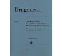 Partitions classique HENLE VERLAG DRAGONETTI D. - THE FAMOUS SOLO - CONTREBASSE ET PIANO Clarinette
