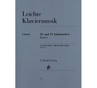 Partitions classique HENLE VERLAG EASY PIANO MUSIC - 18TH AND 19TH CENTURY, VOLUME I Piano G