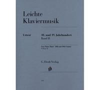 Partitions classique HENLE VERLAG EASY PIANO MUSIC - 18TH AND 19TH CENTURY, VOLUME II Piano