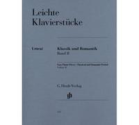 Partitions classique HENLE VERLAG EASY PIANO PIECES - CLASSIC AND ROMANTIC ERAS - VOLUME 2 Piano