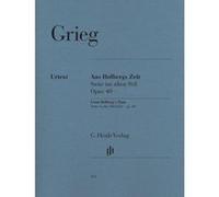 Partitions classique HENLE VERLAG GRIEG E. - HOLBERG SUITE, OP. 40 Piano