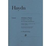 Partitions classique HENLE VERLAG HAYDN J. - ARIANNA A NAXOS, CANTATA A VOCE SOLA FOR VOICE AND PIANO HOB. XXVIB:2 Voix solo, piano