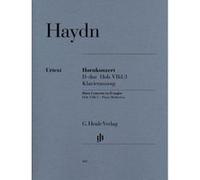 Partitions classique HENLE VERLAG HAYDN J. - CONCERTO FOR HORN AND ORCHESTRA D MAJOR HOB. VIID:3 Cor