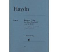 Partitions classique HENLE VERLAG HAYDN J. - CONCERTO FOR ORGAN (HARPSICHORD) WITH STRING INSTRUMENTS C MAJOR HOB. XVIII:10 Grand format