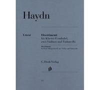Partitions classique HENLE VERLAG HAYDN J. - DIVERTIMENTI FOR PIANO (CEMBALO), 2 VIOLINS AND VIOLONCELLO Piano