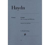 Partitions classique HENLE VERLAG HAYDN J. - SONGS FOR VOICE AND PIANO Voix solo, piano