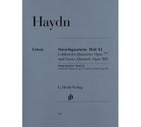 Partitions classique HENLE VERLAG HAYDN J. - STRING QUARTETS, VOLUME XI, OP. 77 UND 103, LOBKOWITZ-QUARTETS AND LAST QUARTET Ensemble à cordes