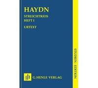 Partitions classique HENLE VERLAG HAYDN J. - STRING TRIOS, VOLUME 1 Ensemble à cordes G