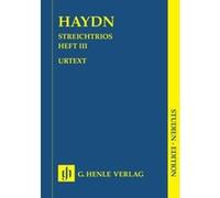 Partitions classique HENLE VERLAG HAYDN J. - STRING TRIOS, VOLUME 3 Ensemble à cordes