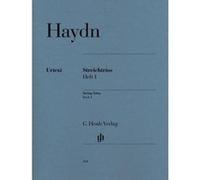 Partitions classique HENLE VERLAG HAYDN J. - STRING TRIOS, VOLUME I Ensemble à cordes