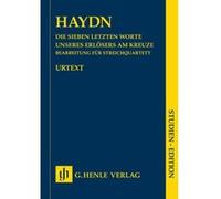 Partitions classique HENLE VERLAG HAYDN J. - THE SEVEN LAST WORDS OF CHRIST Ensemble à cordes G