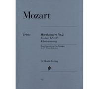 Partitions classique HENLE VERLAG MOZART W.A. - CONCERTO FOR HORN AND ORCHESTRA NO. 2 E FLAT MAJOR K. 417 (WITH SOLO PARTS IN E FLAT A Cor G