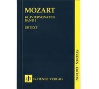 Partitions classique HENLE VERLAG MOZART W.A. - PIANO SONATAS, VOLUME I Piano