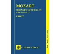Partitions classique HENLE VERLAG MOZART W.A. - SERENADE IN EB MAJOR K. 375 Ensemble vents G
