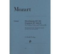 Partitions classique HENLE VERLAG MOZART W.A. - STRING TRIO E FLAT MAJOR KV 563 Ensemble à cordes