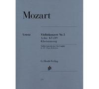Partitions classique HENLE VERLAG MOZART W.A. - VIOLIN CONCERTO NO. 5 A MAJOR K. 219 Violon