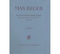 Partitions classique HENLE VERLAG REGER M. - VARIATIONS AND FUGUE ON A THEME BY J. S. BACH OP. 81 Piano G