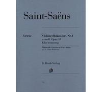 Partitions classique HENLE VERLAG SAINT-SAENS C. - CONCERTO FOR VIOLONCELLO AND ORCHESTRA NO. 1 A MINOR OP. 33 Violoncelle