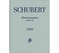 Partitions classique HENLE VERLAG SCHUBERT F. - PIANO SONATAS, VOLUME III (EARLY AND UNFINISHED SONATAS) Piano G