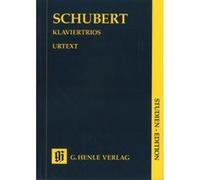 Partitions classique HENLE VERLAG SCHUBERT F. - PIANO TRIOS Piano