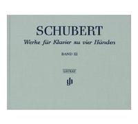 Partitions classique HENLE VERLAG SCHUBERT F. - WORKS FOR PIANO FOUR-HANDS, VOLUME III Piano