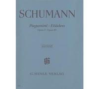 Partitions classique HENLE VERLAG SCHUMANN R. - PAGANINI-STUDIES OP. 3 AND OP. 10 Piano