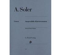 Partitions classique HENLE VERLAG SOLER P.A. - SELECTED PIANO SONATAS Piano