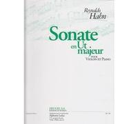 Partitions classique HEUGEL HAHN R. - SONATE EN UT MAJ. - VIOLON ET PIANO Violon G