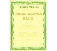Partitions classique Hortus Musicus BACH J.S - TRIO SONATE EN SOL MAJEUR BWV 1038 - FLUTE, VIOLON, BASSE CONTINUE Musique de chambre