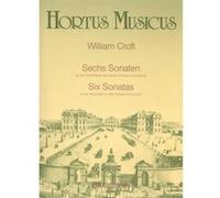 Partitions classique Hortus Musicus CROFT W. - SECHS SONATEN FUR ZWEI ALTBLOCKFLOTEN ODER ANDERE INSTRUMENTE Flûte à bec