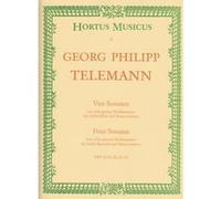 Sonates (Fa Majeur / Si Majeur / fa mineur /Do Majeur) --- Flûte Alto/Piano