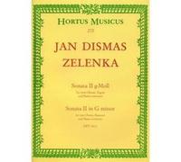 Partitions classique Hortus Musicus ZELENKA JAN DISMAS - SONATE II EN SOL MINEUR ZWV 181,2 - 2 HAUTBOIS, BASSON, BASSE CONTINUE Musique de chambre G
