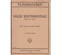 TCHAÏKOVSKI - VALSE SENTIMENTALE OP.51 NO.6 - VIOLONCELLE ET PIANO