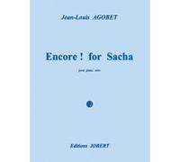 Partitions classique JOBERT AGOBET JEAN-LOUIS - ENCORE ! FOR SACHA - PIANO Piano G