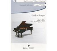 Partitions classique JOBERT BURGAN PATRICK - INTERVALLES - PIANO Piano