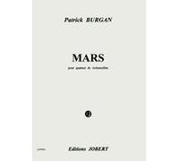 Partitions classique JOBERT BURGAN PATRICK - MARS - 4 VIOLONCELLES Violoncelle
