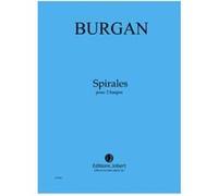 Partitions Classique Jobert Burgan Patrick - Spirales - 2 Harpes Autres Cordes Pincées