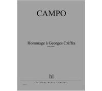 Partitions Classique Jobert Campo Regis - Hommage A Georges Cziffra - Piano Piano G