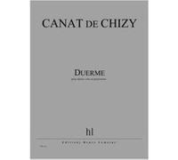Partitions Classique Jobert Canat De Chizy Edith - Duerme - 12 Voix Et Percussions Choeur Et Ensemble Vocal