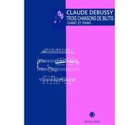 Partitions classique JOBERT DEBUSSY C. - CHANSONS DE BILITIS (3) - MEZZO, PIANO Soprano, piano