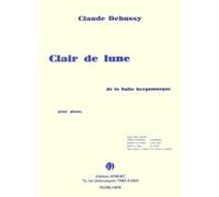 Partitions classique JOBERT DEBUSSY C. - CLAIR DE LUNE - PIANO Piano