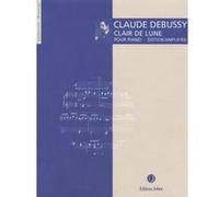 Partitions classique JOBERT DEBUSSY C. - CLAIR DE LUNE - PIANO Piano G