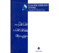 Partitions classique JOBERT DEBUSSY C. - SYRINX - SAXOPHONE ALTO SOLO Saxophone G