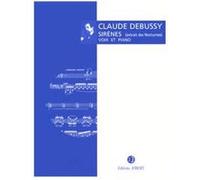 Partitions classique JOBERT DEBUSSY CLAUDE - NOCTURNES (3) : SIRENES - CHOEUR (SA) ET PIANO Choeur et ensemble vocal