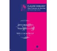 Partitions classique JOBERT DEBUSSY CLAUDE - POÈMES DE BANVILLE (7) - SOPRANO, PIANO Soprano, piano