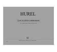 Partitions Classique Jobert Hurel Philippe - Localized Corrosion - Saxophone, Guitare Electrique, Percussions Et Piano Saxophone G
